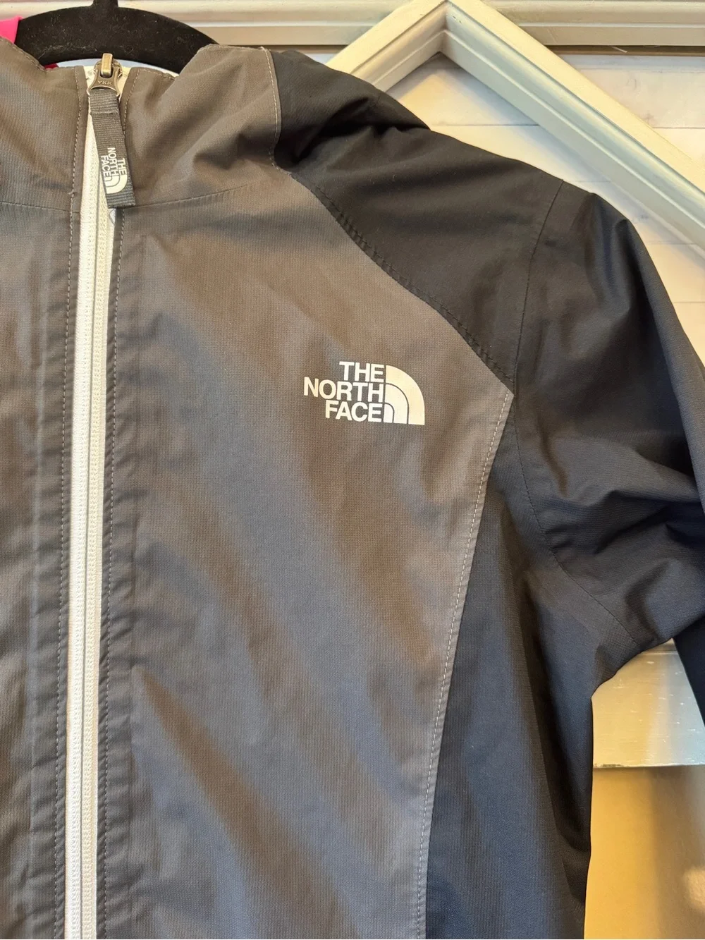 The North Face Osolita Dryvent Triclimate Jacket Hooded Girls Size M 10/12 Black
